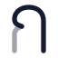 Alphabetthai icon with bulk rounded style