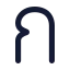 Alphabetthai icon with solid standard style