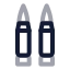 Ammo icon with twotone rounded style