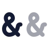 Ampersands icon preview