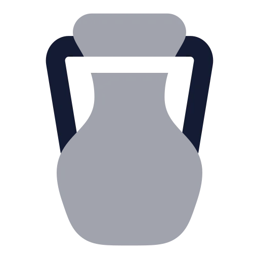 Amphora Icon in Bulk Rounded style