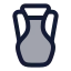 Amphora icon with duotone rounded style