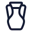 Amphora icon with stroke standard style