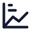 Analysistextlink icon with solid standard style