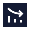 Analytics Down icon preview