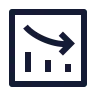 Analytics Down icon preview