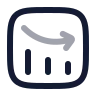 Analytics Down icon preview