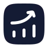 Analytics Up icon preview