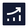 Analytics Up icon preview