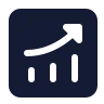 Analytics Up icon preview