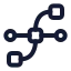 Anchorpoint icon with stroke standard style
