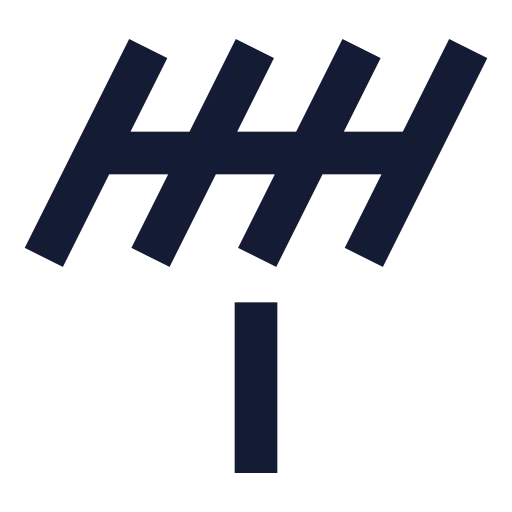 Antenna Icon in Solid Sharp style