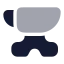 Anvil icon with bulk rounded style