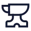Anvil icon with stroke sharp style