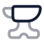 Anvil icon with twotone rounded style