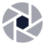 Aperture icon with bulk rounded style