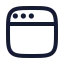 Appwindowmac icon with stroke rounded style