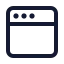 Appwindowmac icon with stroke standard style