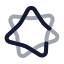 Appleintelligence icon with twotone rounded style