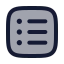 Applereminder icon with duotone rounded style
