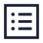 Applereminder icon with stroke sharp style