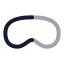 Applevisionpro icon with twotone rounded style