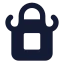 Apron icon with stroke standard style