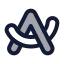 Arcbrowser icon with duotone rounded style