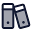 Archive icon with duotone standard style