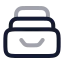 Archive icon with twotone rounded style