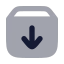 Archive icon with bulk rounded style