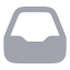 Archive icon with bulk rounded style