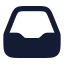 Archive icon with solid rounded style