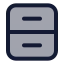 Archive icon with duotone standard style