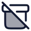 Archiveoff icon with duotone rounded style