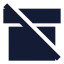 Archiveoff icon with solid sharp style