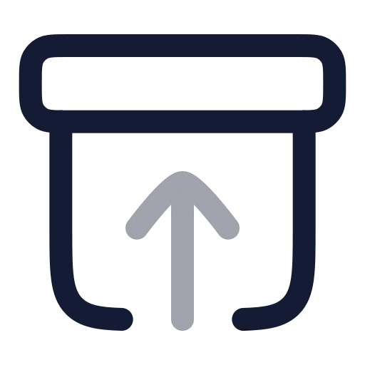 Archive Restore Icon in Twotone Rounded style