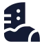 Armoredboot icon with solid sharp style
