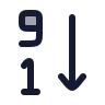 Arrange By Numbers 9 1 icon preview