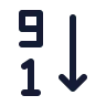 Arrange By Numbers 9 1 icon preview