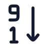 Arrange By Numbers 9 1 icon preview