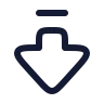 Arrow Big Down Dash icon preview