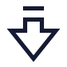 Arrow Big Down Dash icon preview