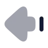 Arrow Big Left Dash icon preview
