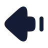 Arrow Big Left Dash icon preview