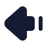Arrow Big Left Dash icon preview