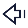 Arrow Big Left Dash icon preview