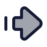 Arrow Big Right Dash icon preview