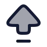 Arrow Big Up Dash icon preview
