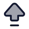 Arrow Big Up Dash icon preview
